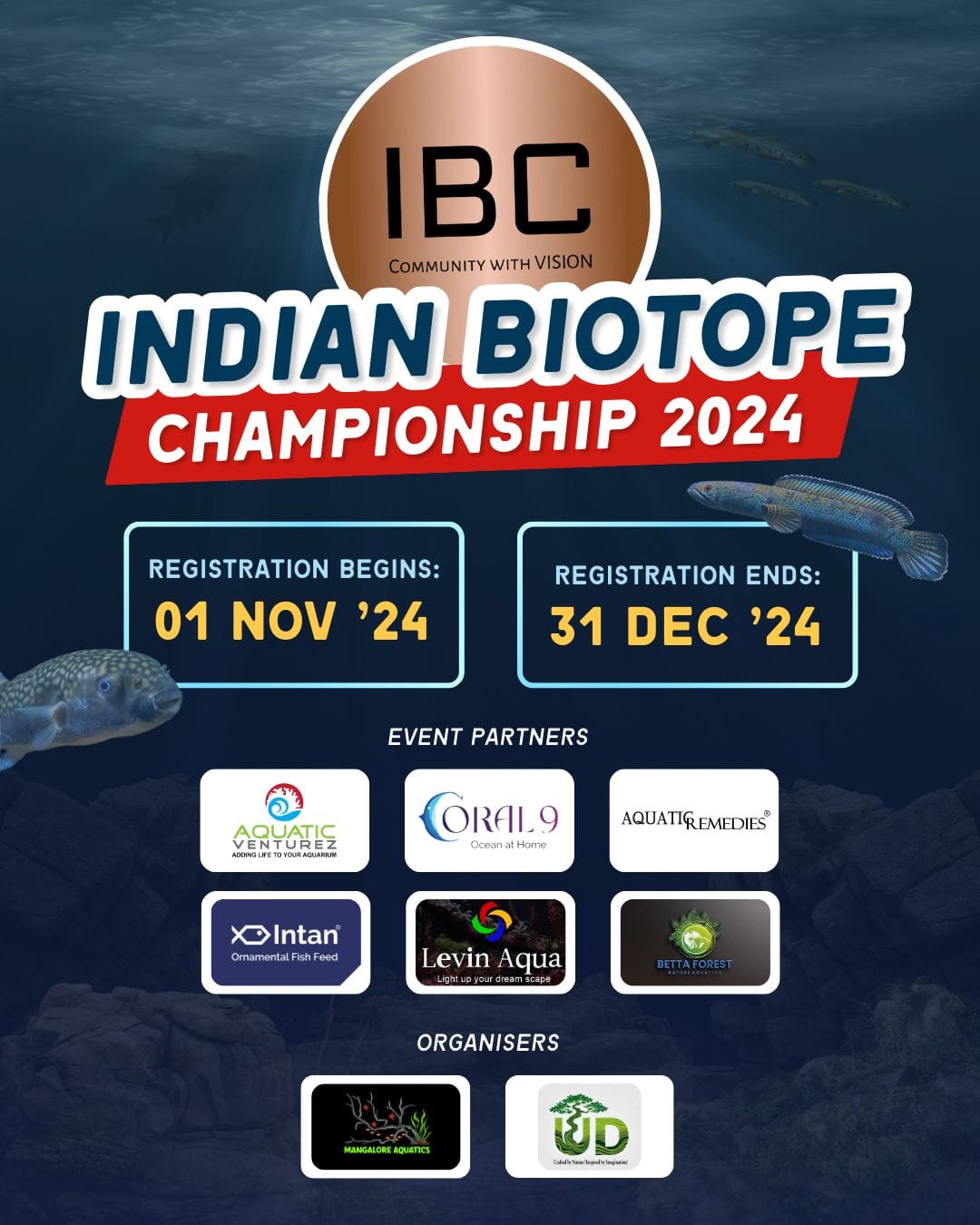 The Indian Biotope Championship 2024 is now open for entries